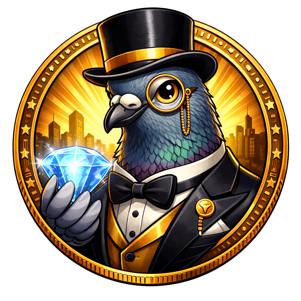 Diamond Hands Pigeon