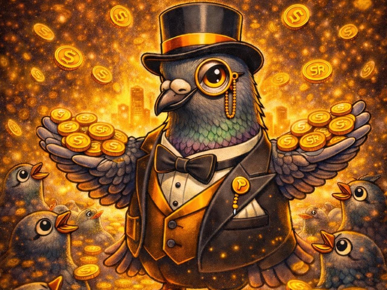 SirPigeon welcomes the flock